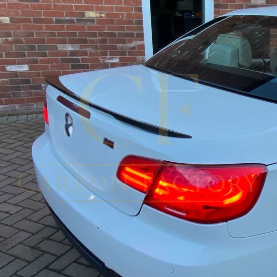 MP Style Gloss Black Boot Spoiler for BMW 3 Series E93 Convertible inc M3 05-13 - Carbon Factory