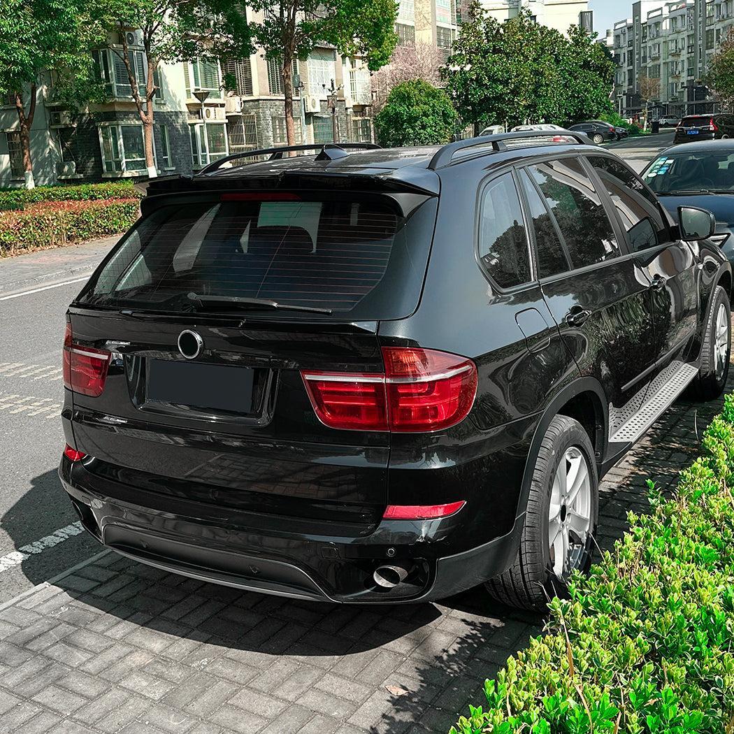 MP Style Gloss Black Mid Spoiler for BMW E70 X5 08-14 - Carbon Factory