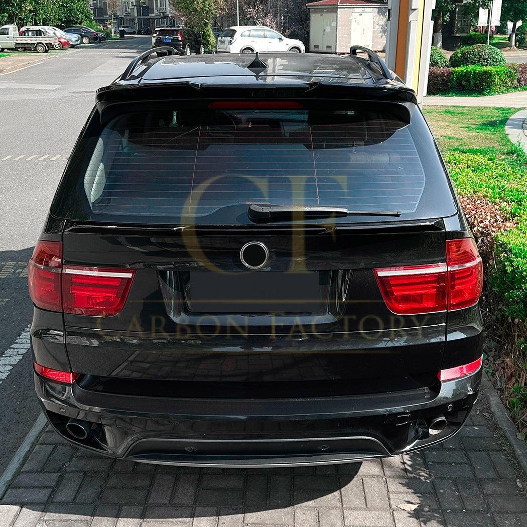 MP Style Gloss Black Mid Spoiler for BMW E70 X5 08-14 - Carbon Factory