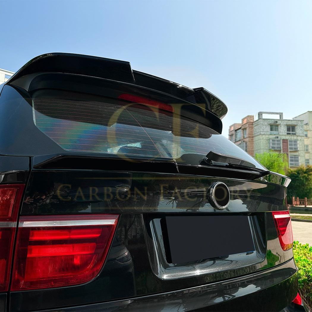 MP Style Gloss Black Mid Spoiler for BMW E70 X5 08-14 - Carbon Factory