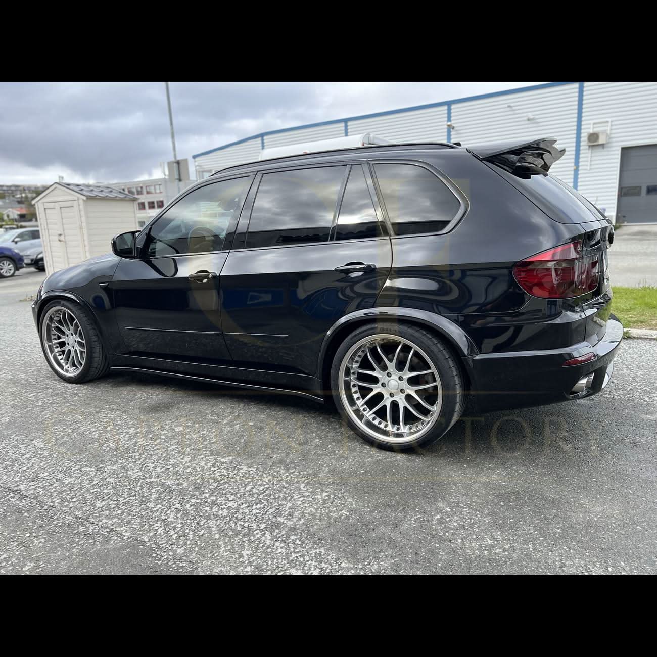 MP Style Gloss Black Roof Spoiler for BMW E70 X5 08-14 - Carbon Factory
