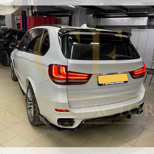 Carbon Factory MP Style Gloss Black Roof Spoiler for BMW F15 X5 F85 X5M 14-18 - Carbon Factory