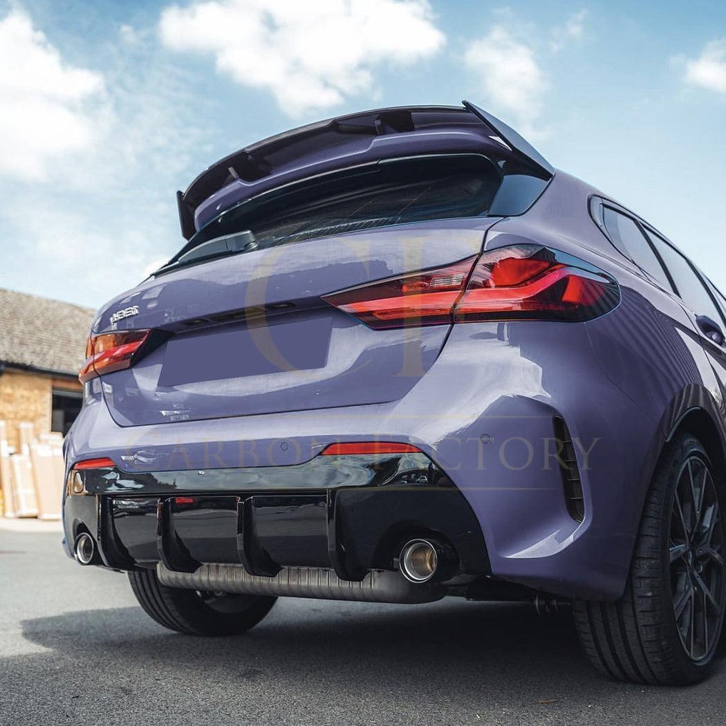 MP Style Gloss Black Roof Spoiler for BMW F40 1 Series 19-24 - Carbon Factory