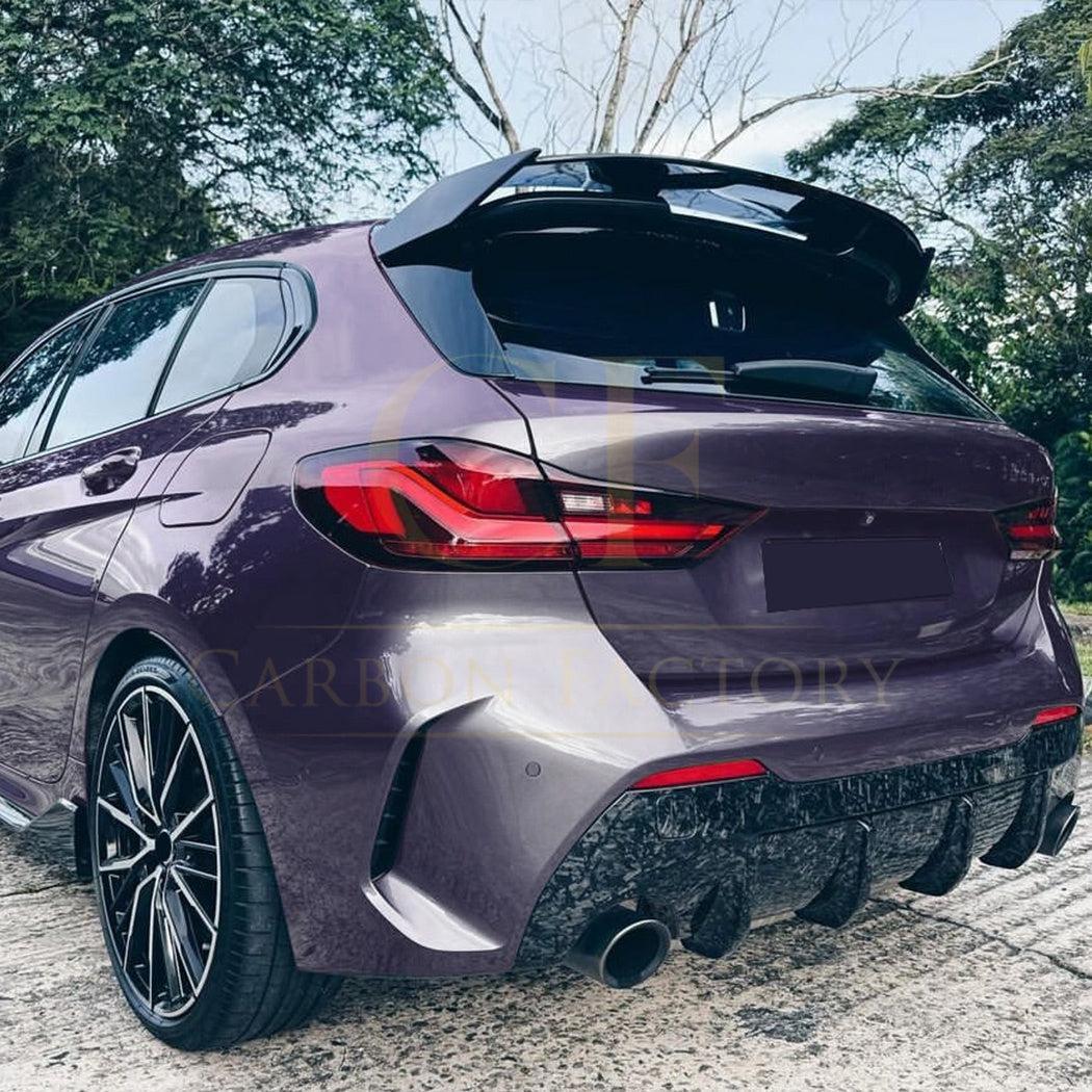 MP Style Gloss Black Roof Spoiler for BMW F40 1 Series 19-24 - Carbon Factory