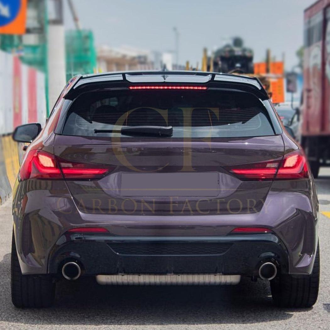 MP Style Gloss Black Roof Spoiler for BMW F40 1 Series 19-24 - Carbon Factory