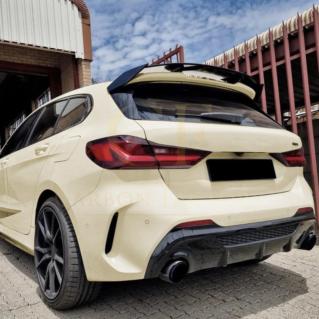 MP Style Gloss Black Roof Spoiler for BMW F40 1 Series 19-24 - Carbon Factory