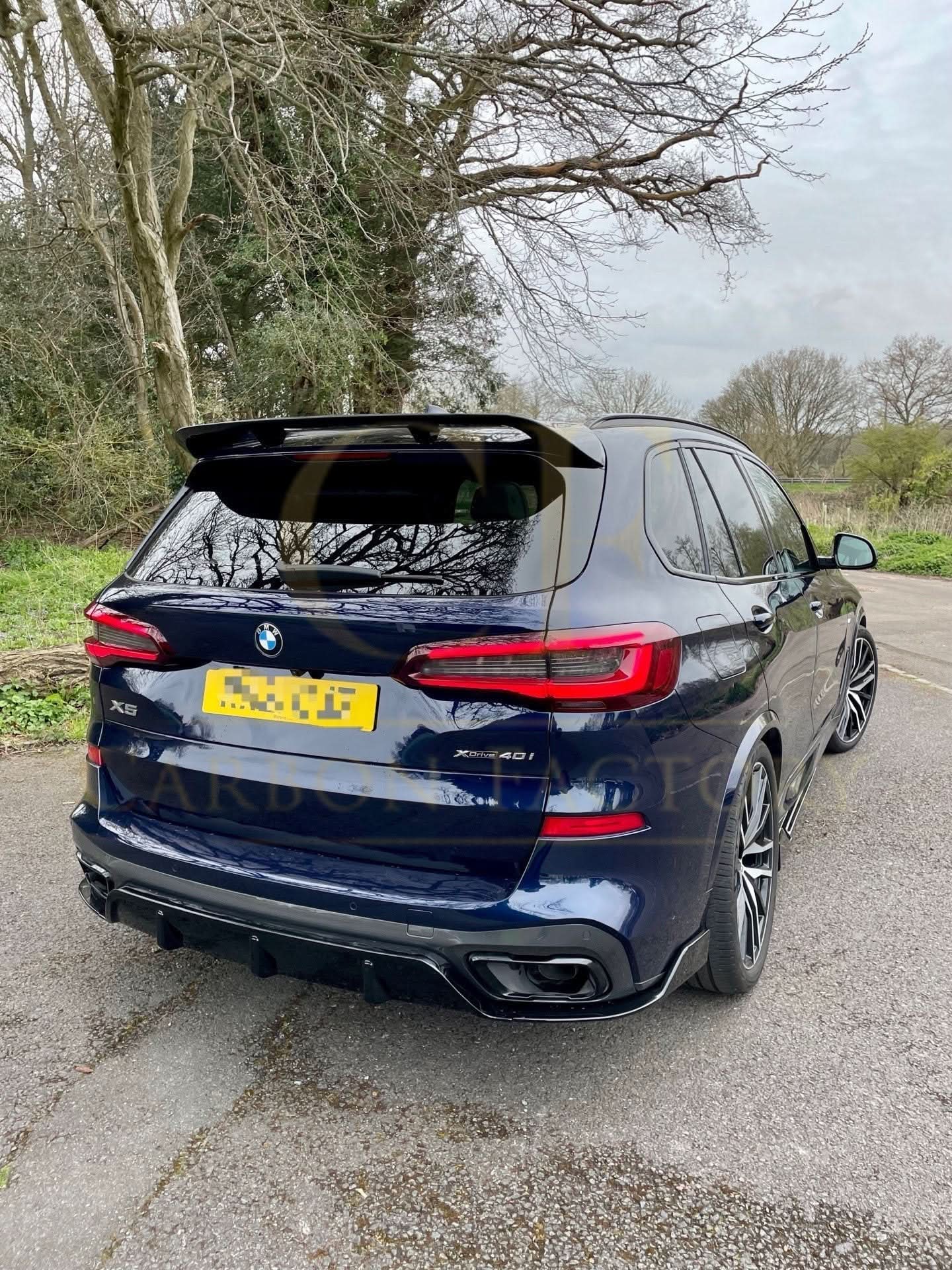 MP Style Gloss Black Roof Spoiler for BMW G05 X5 19-25 - Carbon Factory