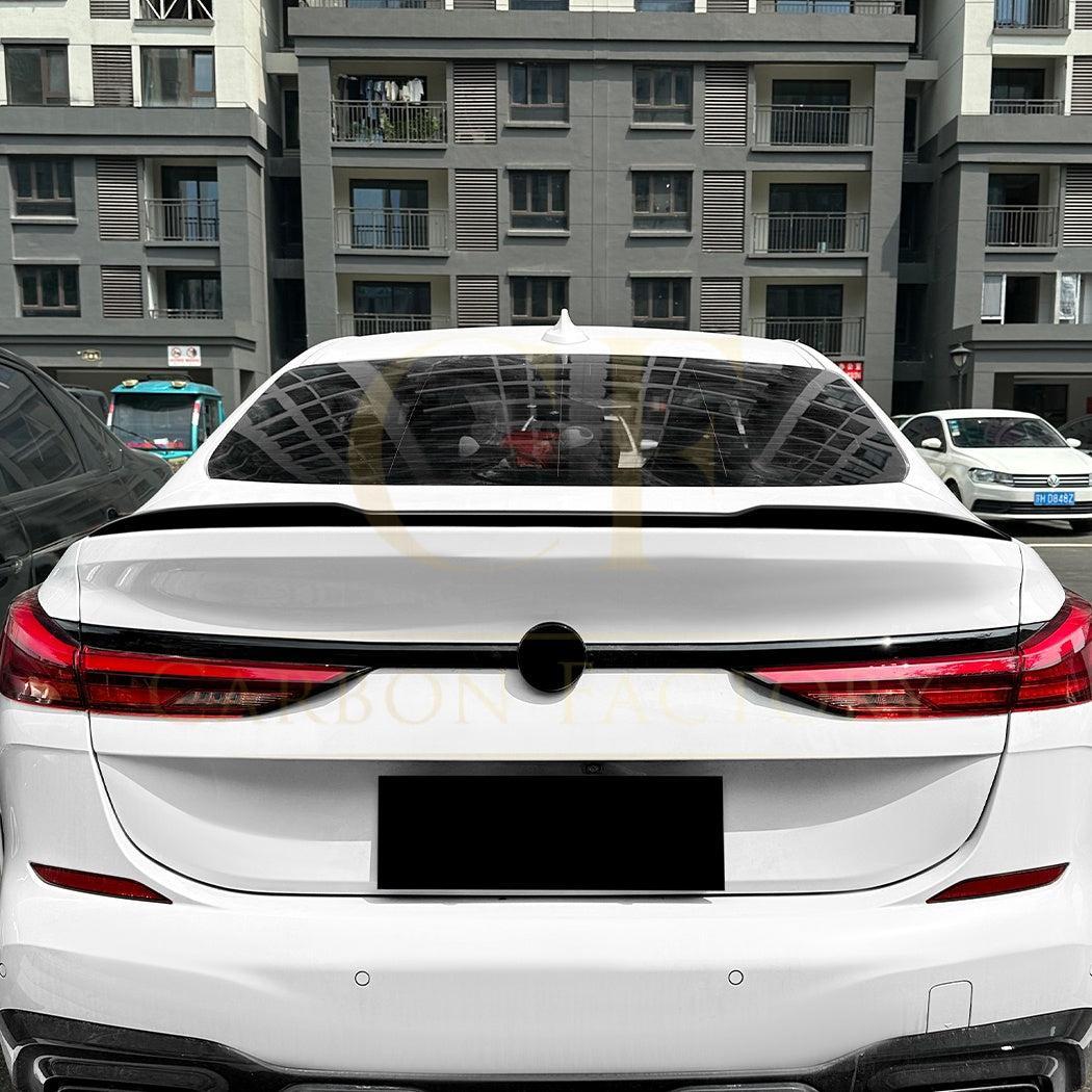 P Style Gloss Black Boot Spoiler for BMW F44 2 Series 4 Door 20-Present - Carbon Factory