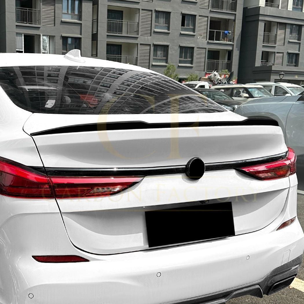 P Style Gloss Black Boot Spoiler for BMW F44 2 Series 4 Door 20-Present - Carbon Factory