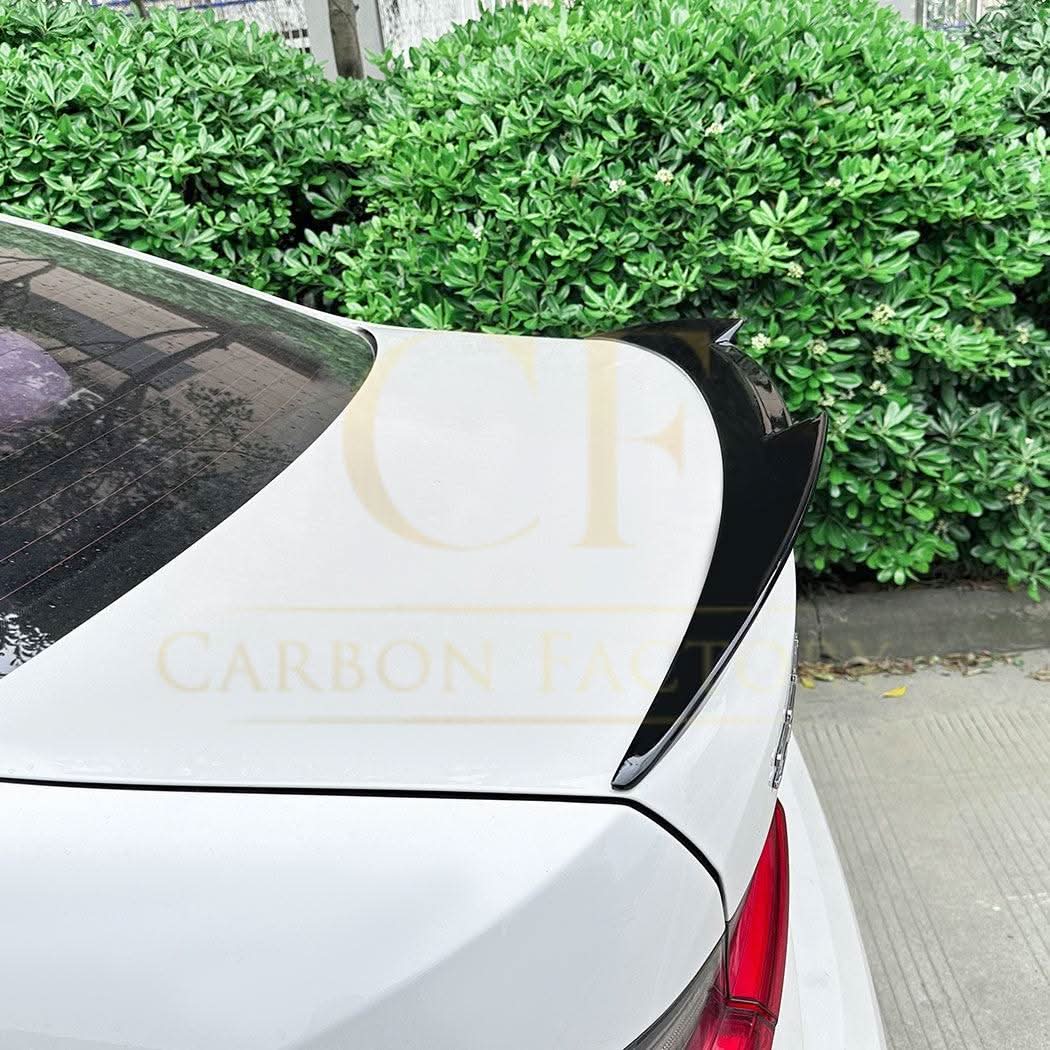 Small V Style Gloss Black Boot Spoiler for BMW G20 3 Series G80 M3 19-Present - Carbon Factory