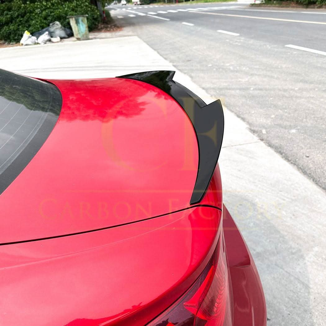 Small V Style Gloss Black Spoiler for BMW F22 2 Series F87 M2 M2C 14-20 - Carbon Factory