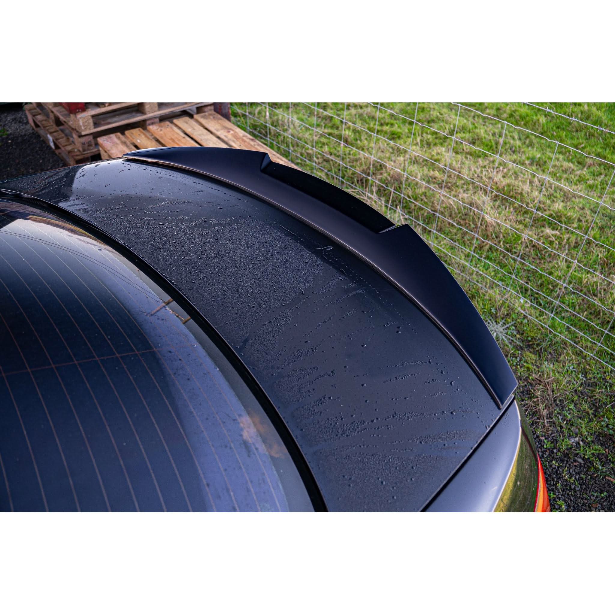 V Style Gloss Black Boot Spoiler for BMW 3 Series E92 Coupe inc M3 05-11 - Carbon Factory