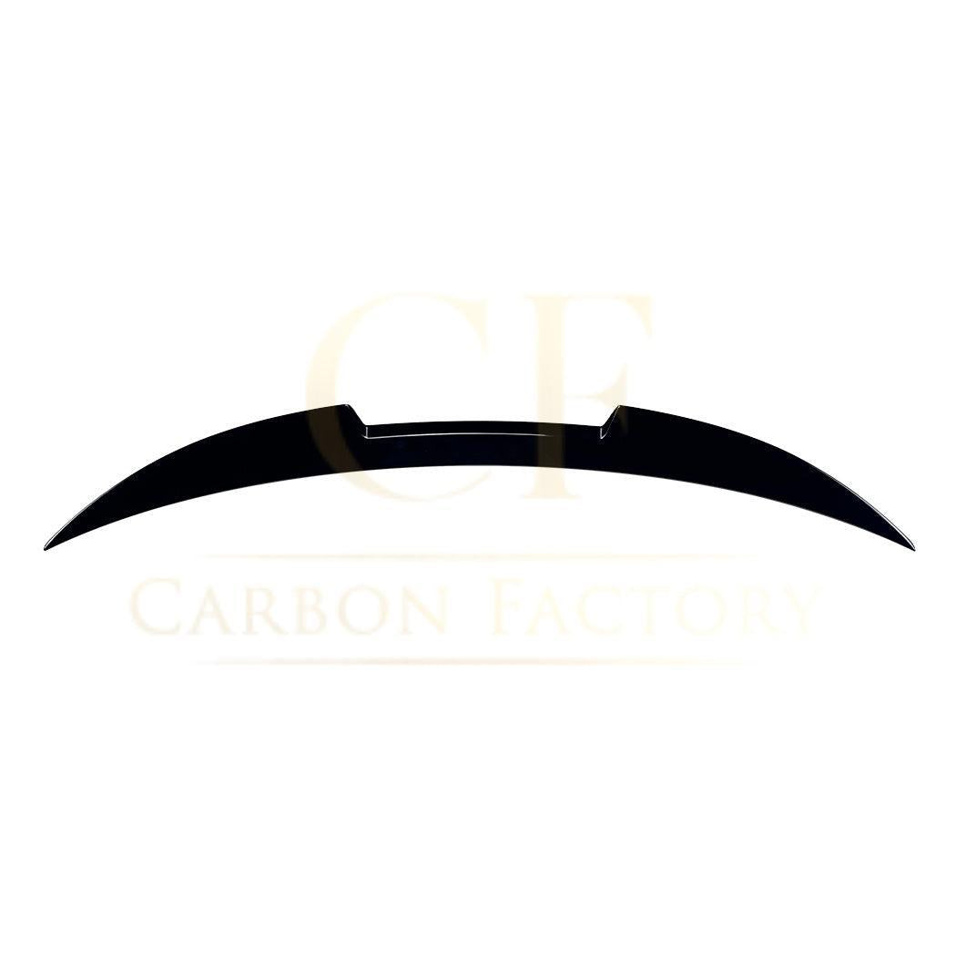 V Style Gloss Black Boot Spoiler for BMW F10 5 Series 10-17 - Carbon Factory
