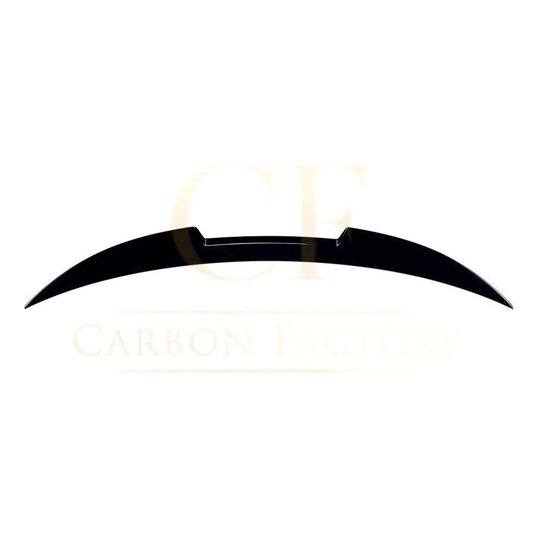 V Style Gloss Black Boot Spoiler for BMW F10 5 Series 10-17 - Carbon Factory