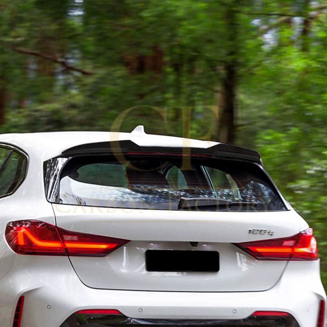 V Style Gloss Black Boot Spoiler for BMW F40 1 Series 19-24 - Carbon Factory