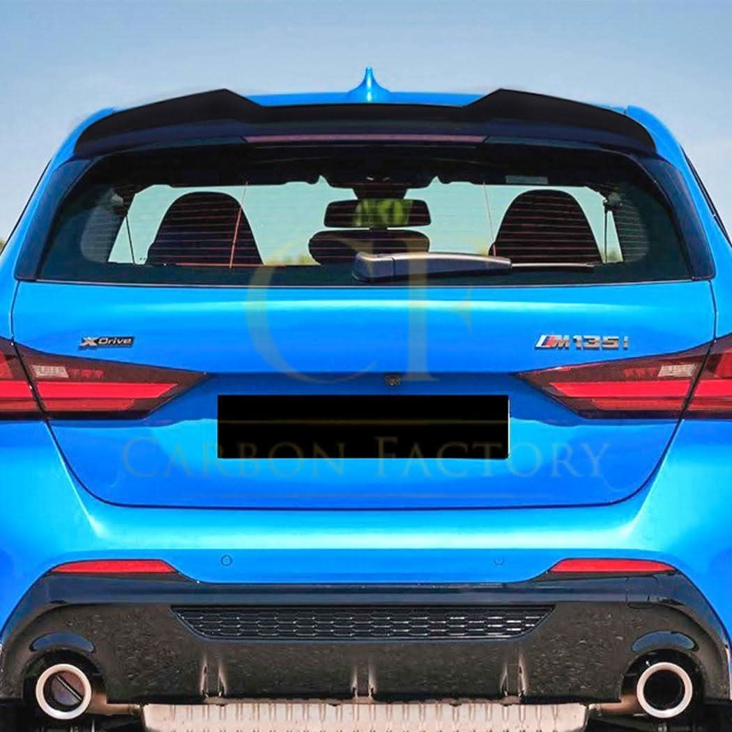 V Style Gloss Black Boot Spoiler for BMW F40 1 Series 19-24 - Carbon Factory