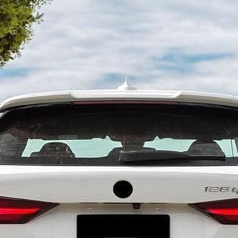 V Style Gloss Black Boot Spoiler for BMW F40 1 Series 19-24 - Carbon Factory