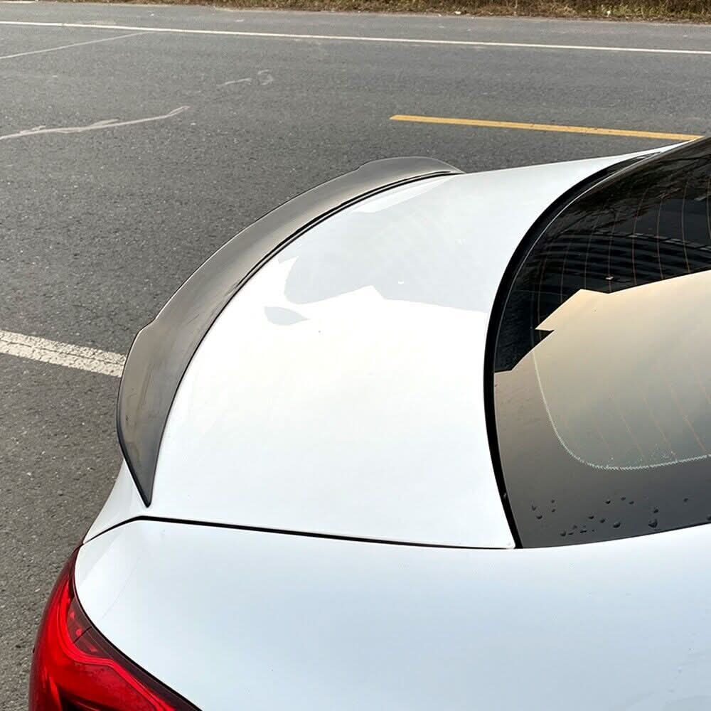 V Style Gloss Black Boot Spoiler for Mercedes Benz W177 A Class Saloon 18-Present - Carbon Factory
