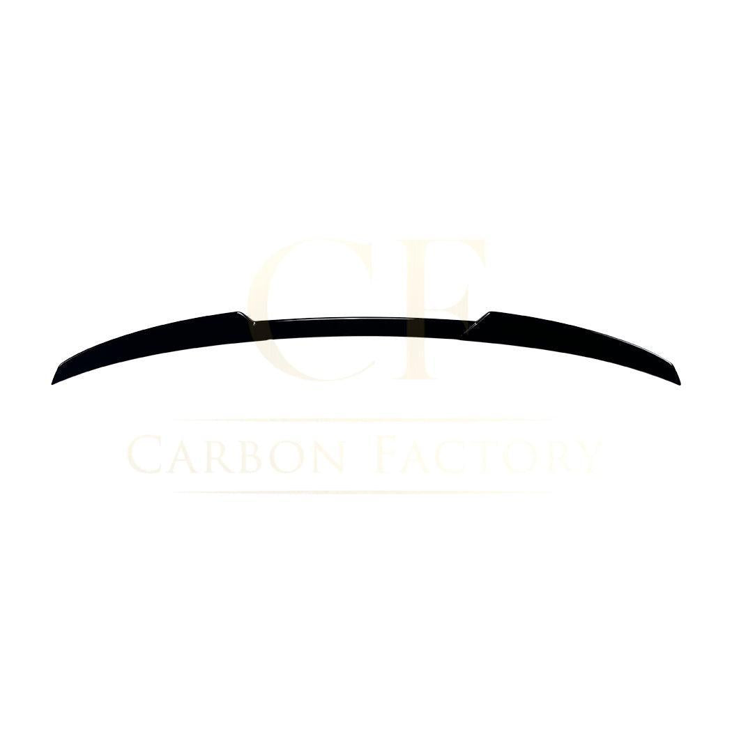 V Style Gloss Black Mid Spoiler for BMW E91 Estate 3 Series 05-13 - Carbon Factory
