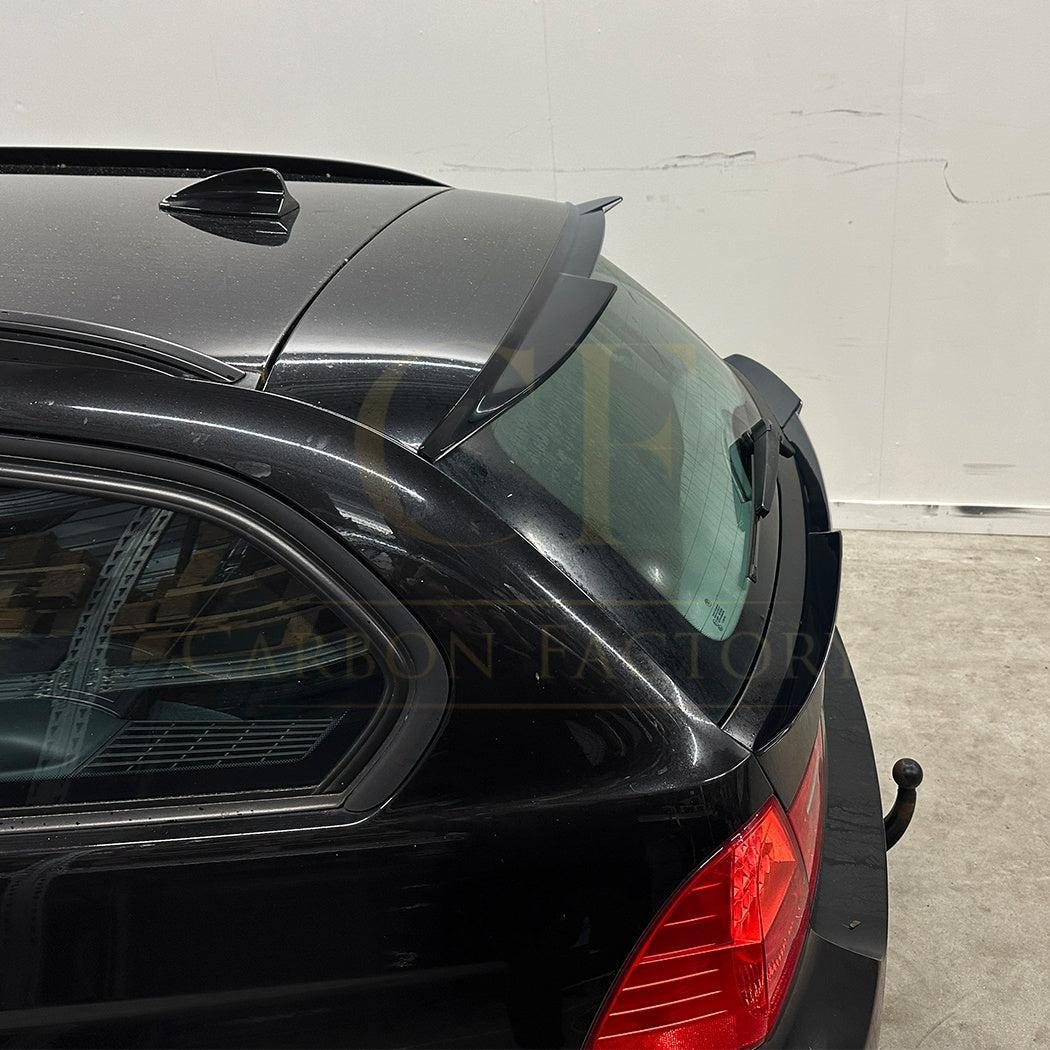 V Style Gloss Black Roof Spoiler for BMW E91 Estate 3 Series 05-13 - Carbon Factory