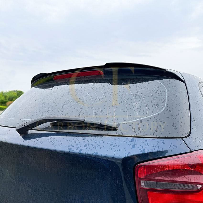 V Style Gloss Black Roof Spoiler for BMW F20 F21 1 Series 11-19 - Carbon Factory