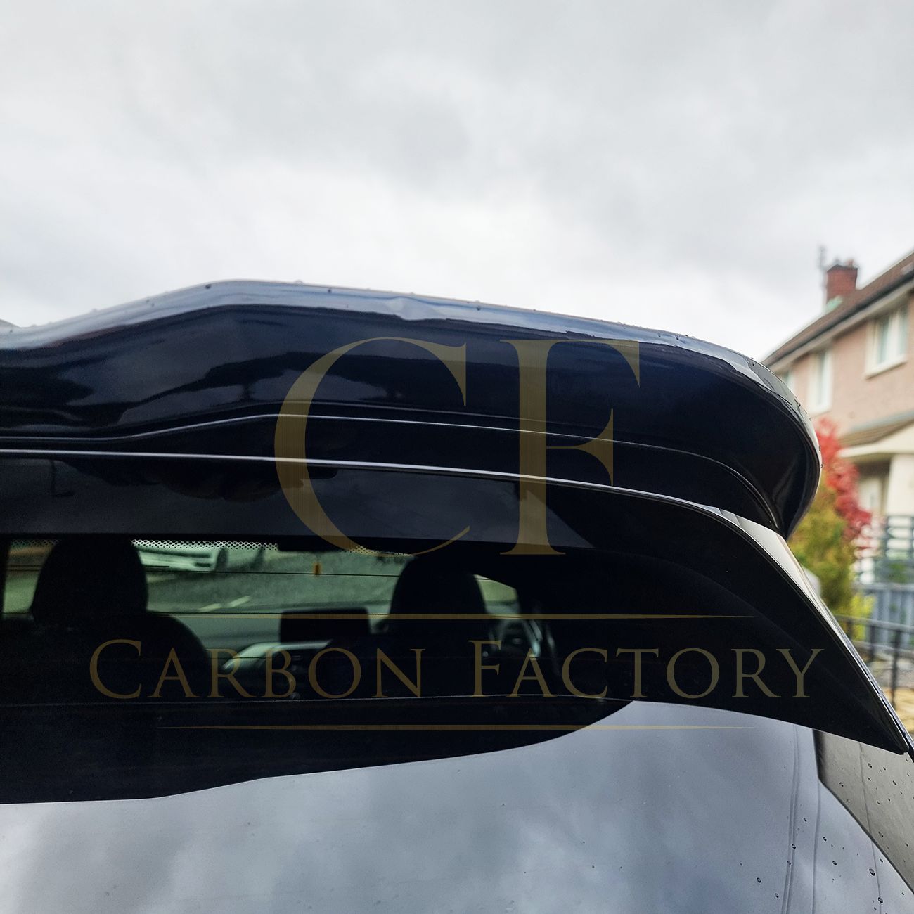 V Style Gloss Black Roof Spoiler for BMW G01 X3 18-24 - Carbon Factory