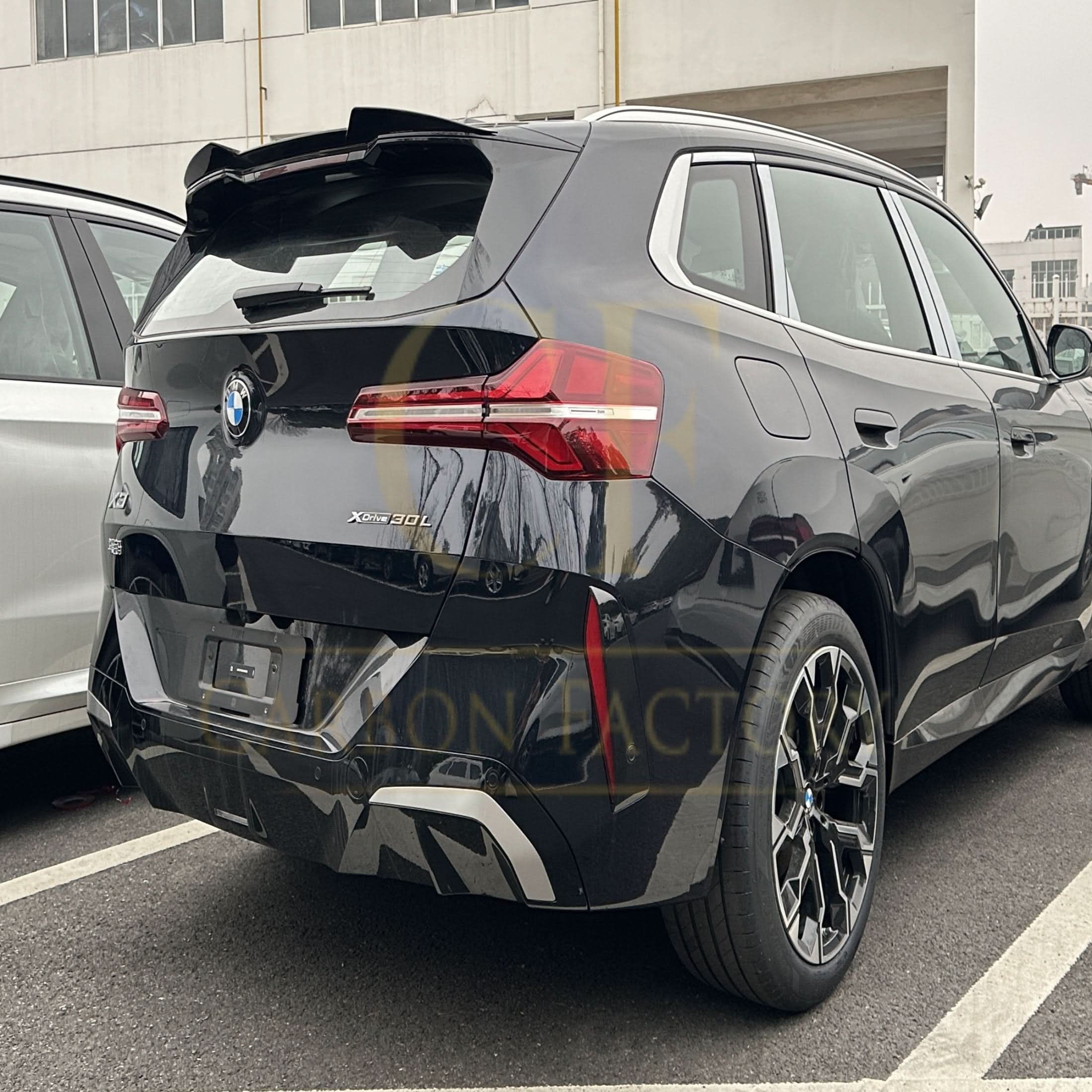 V Style Gloss Black Side Roof Spoiler for BMW G45 X3 25-Present - Carbon Factory