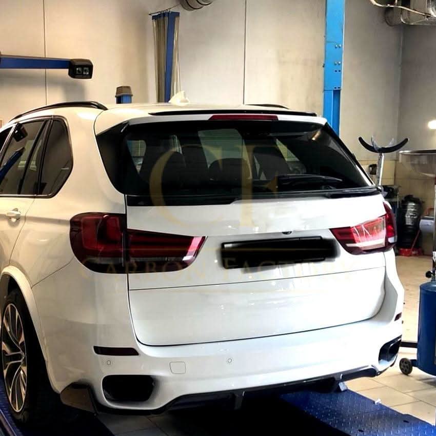 V1 Style Gloss Black Roof Spoiler for BMW F15 X5 14-18 - Carbon Factory