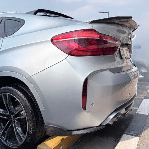PSM Style Pre-Preg Carbon Fibre Boot Spoiler for BMW F16 X6 F86 X6M 15-18 - Carbon Factory