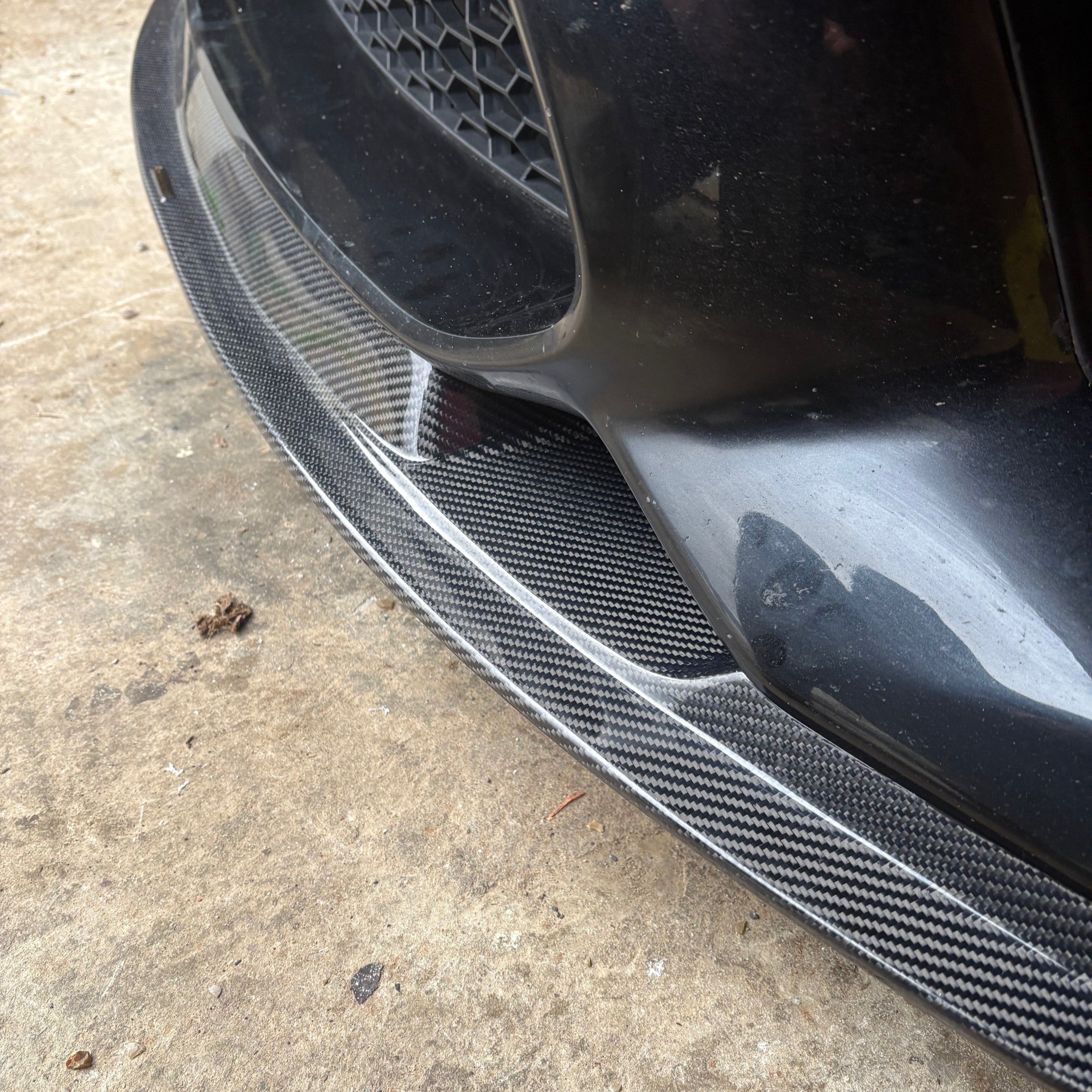 MTC Style Carbon Fibre Front Splitter for BMW F87 M2 OG 16-18 - Carbon Factory