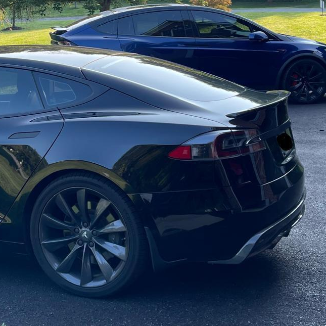 V3 Style Carbon Fibre Rear Diffuser for Tesla Model S 16-17 - Carbon Factory