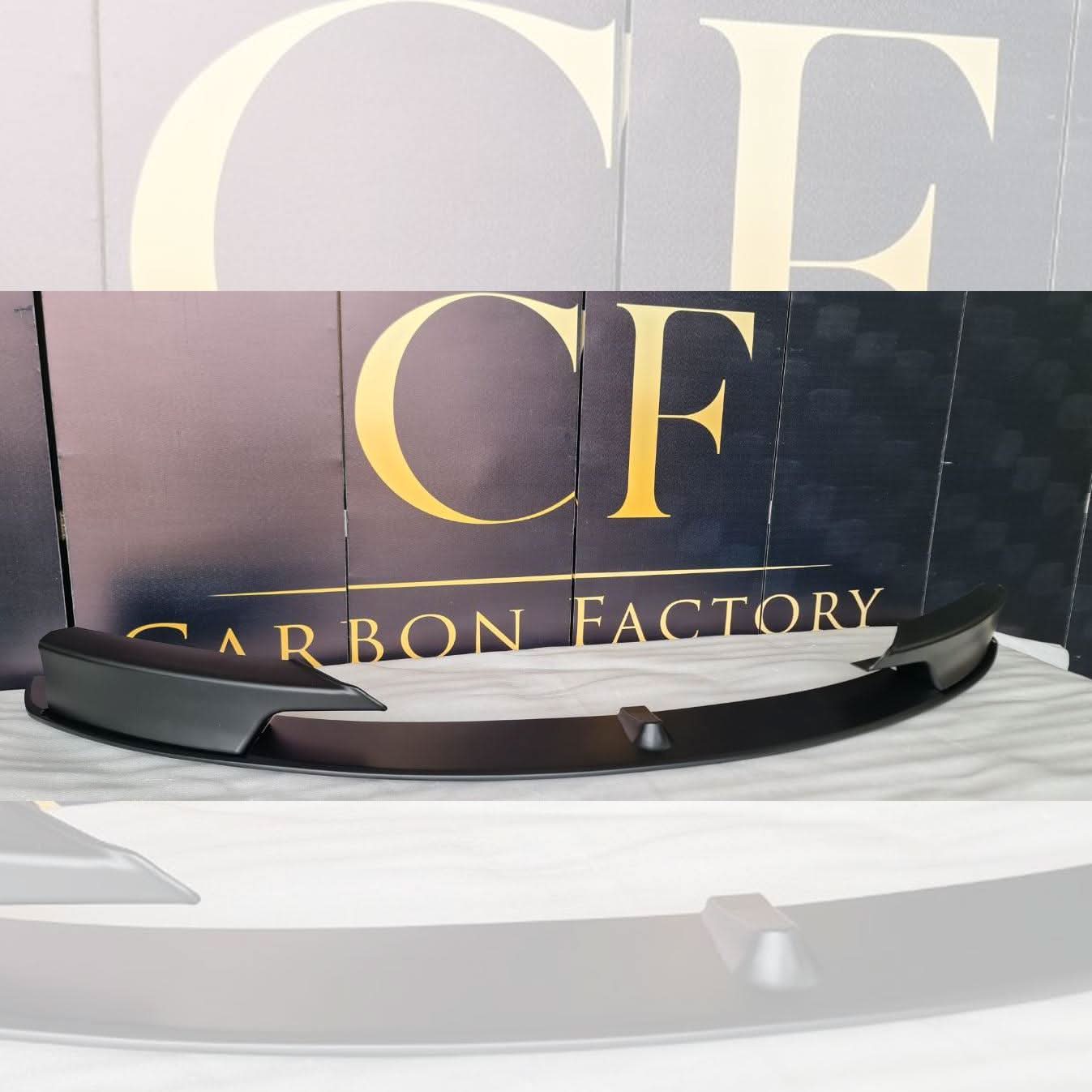 MP Style Matt Black Front Splitter for BMW F30 F31 3 Series M Sport 12-19 - Carbon Factory