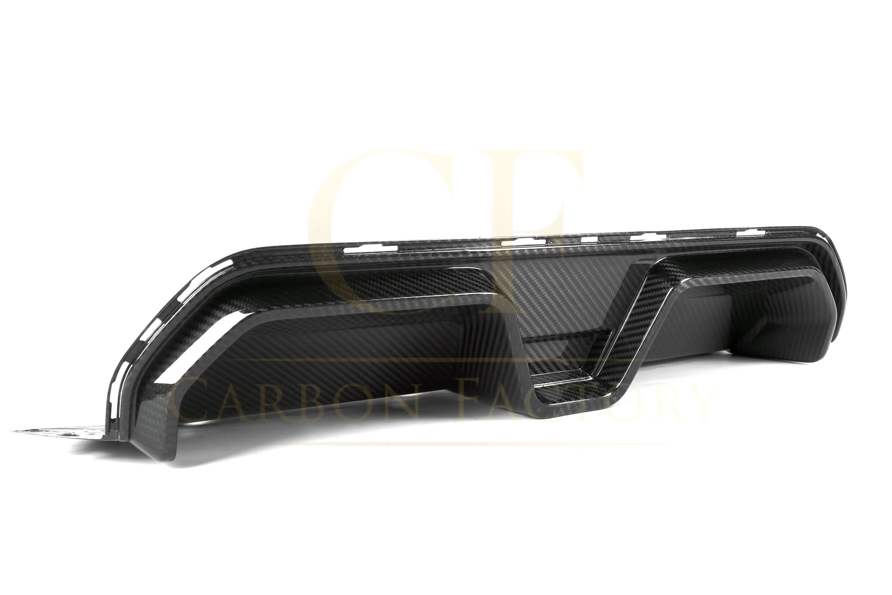 CS Style Pre-Preg Carbon Fibre Rear Diffuser for BMW F90 M5 17-24 - Carbon Factory