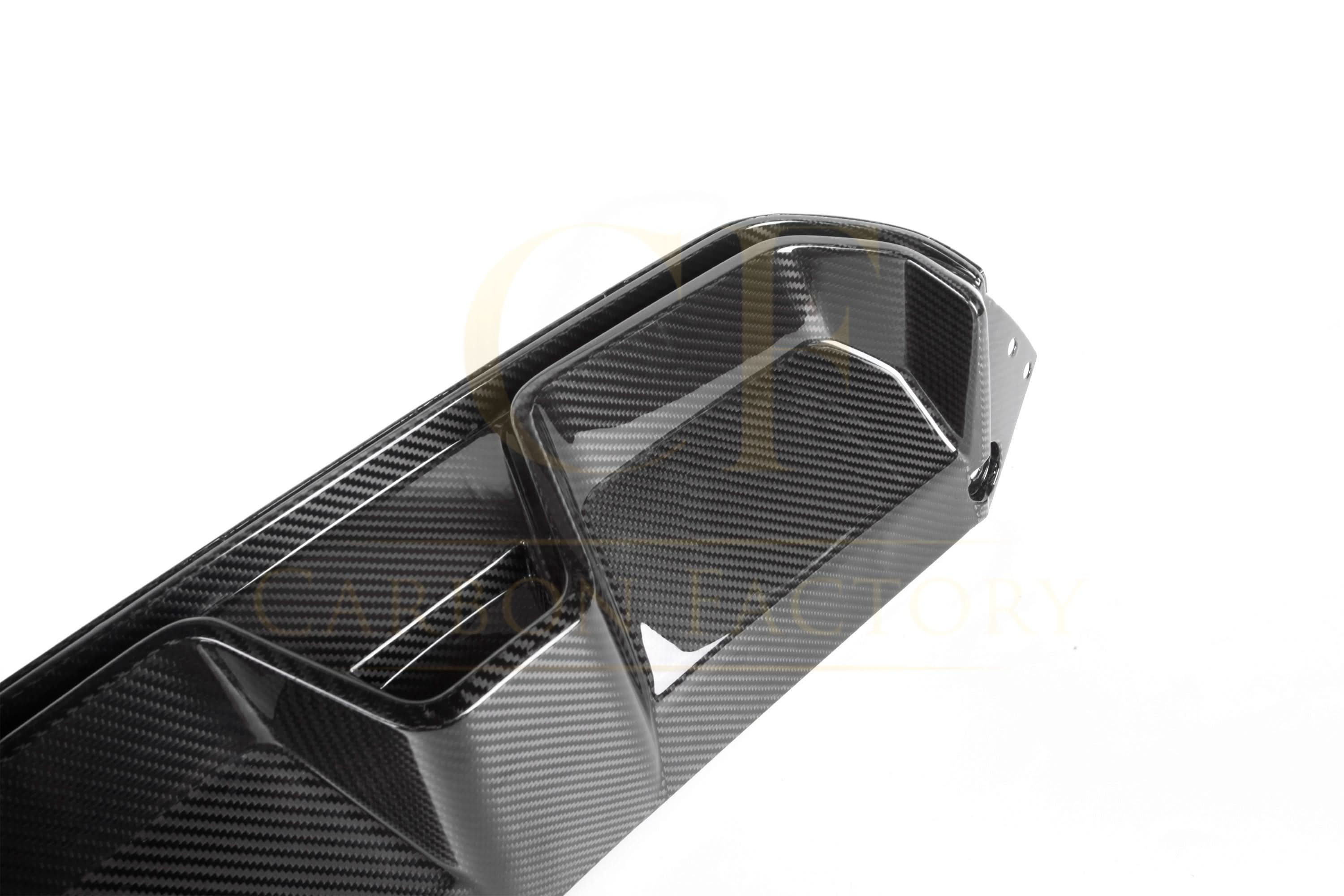 CS Style Pre-Preg Carbon Fibre Rear Diffuser for BMW F90 M5 17-24 - Carbon Factory