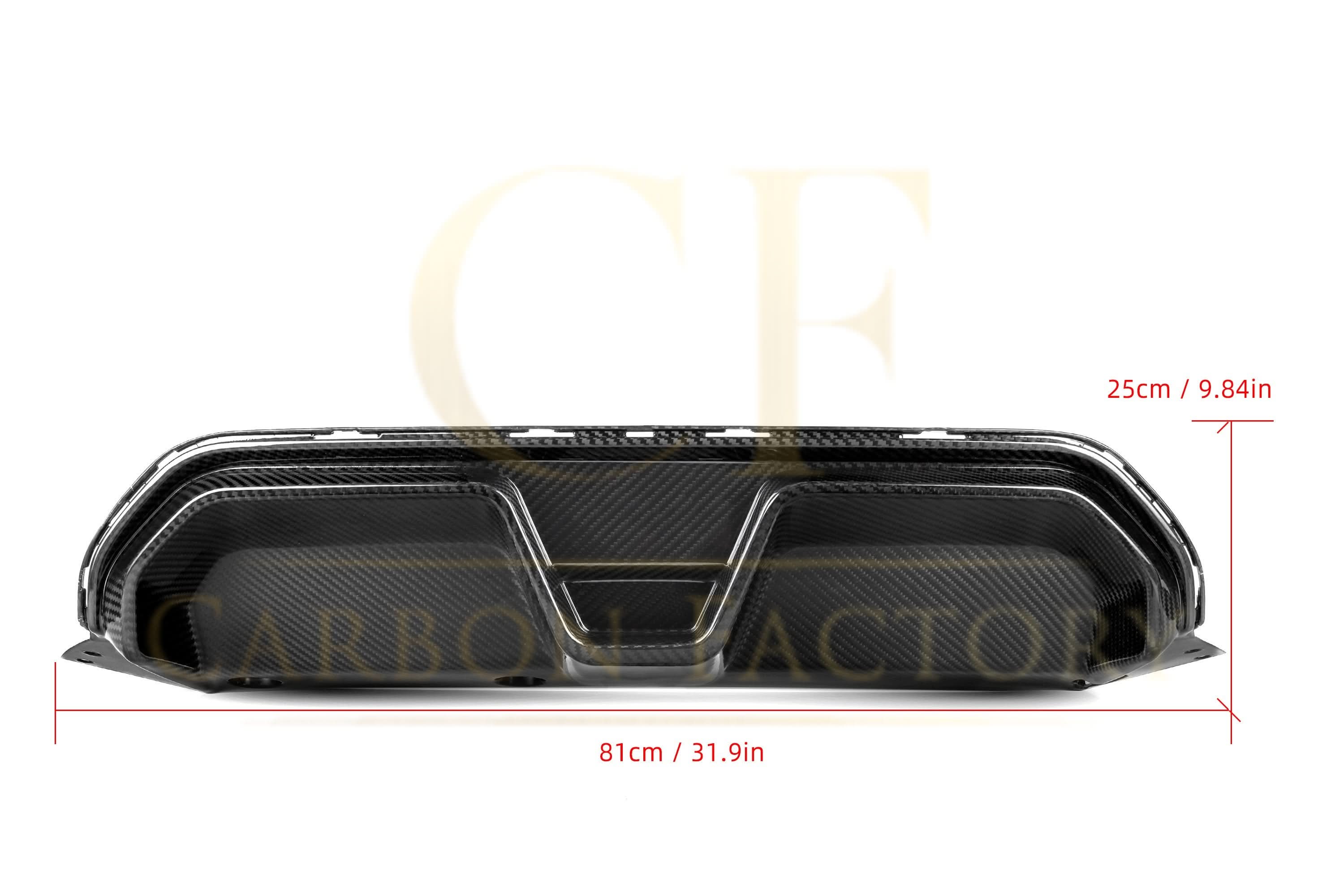 CS Style Pre-Preg Carbon Fibre Rear Diffuser for BMW F90 M5 17-24 - Carbon Factory