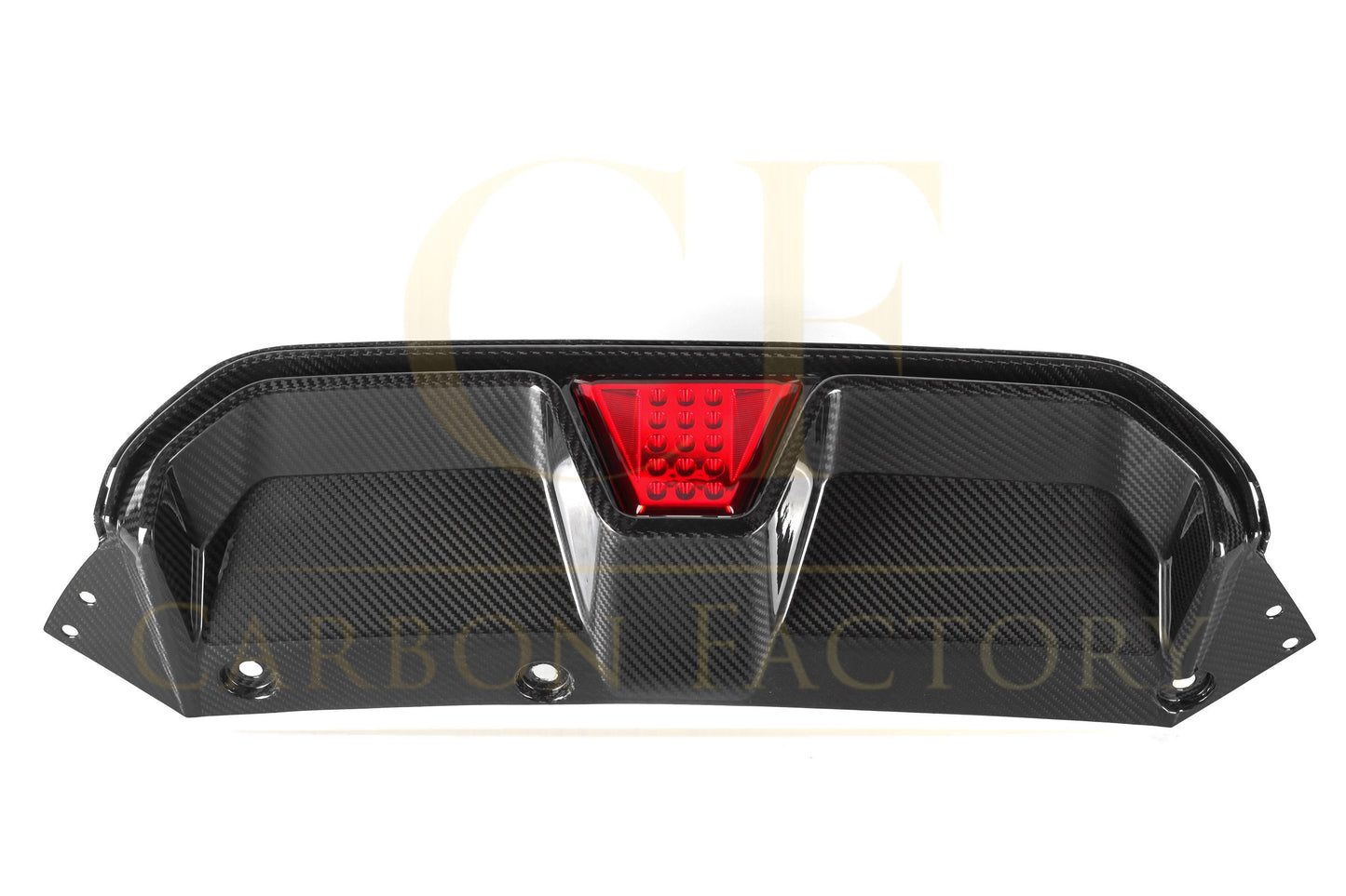 LED Style Carbon Fibre Rear Diffuser for BMW F90 M5 21-Present - Carbon Factory