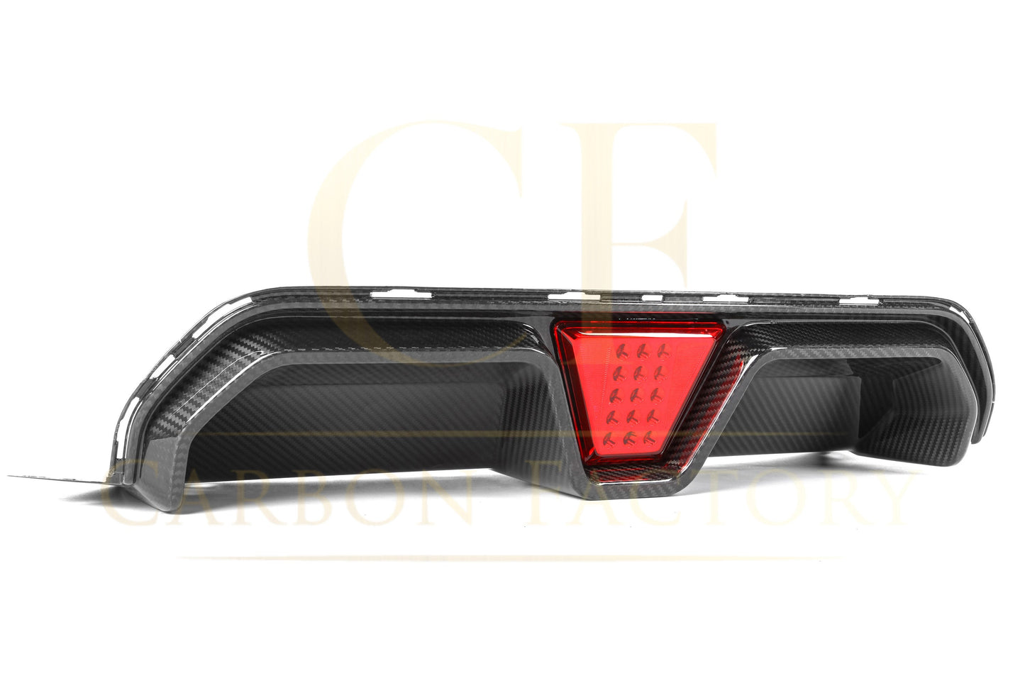 LED Style Carbon Fibre Rear Diffuser for BMW F90 M5 21-Present - Carbon Factory