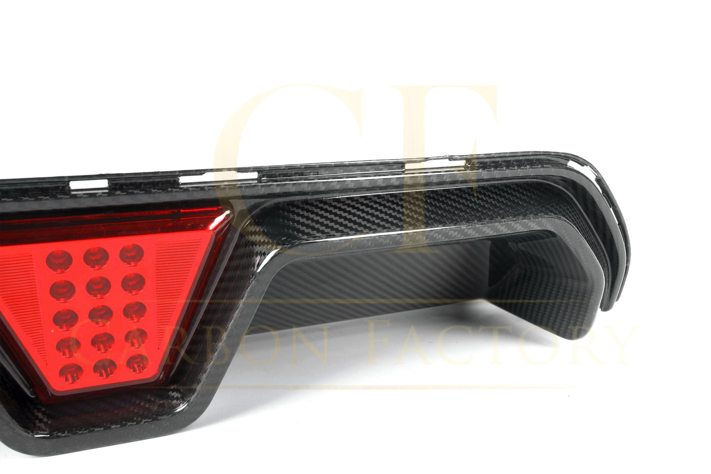 LED Style Carbon Fibre Rear Diffuser for BMW F90 M5 21-Present - Carbon Factory