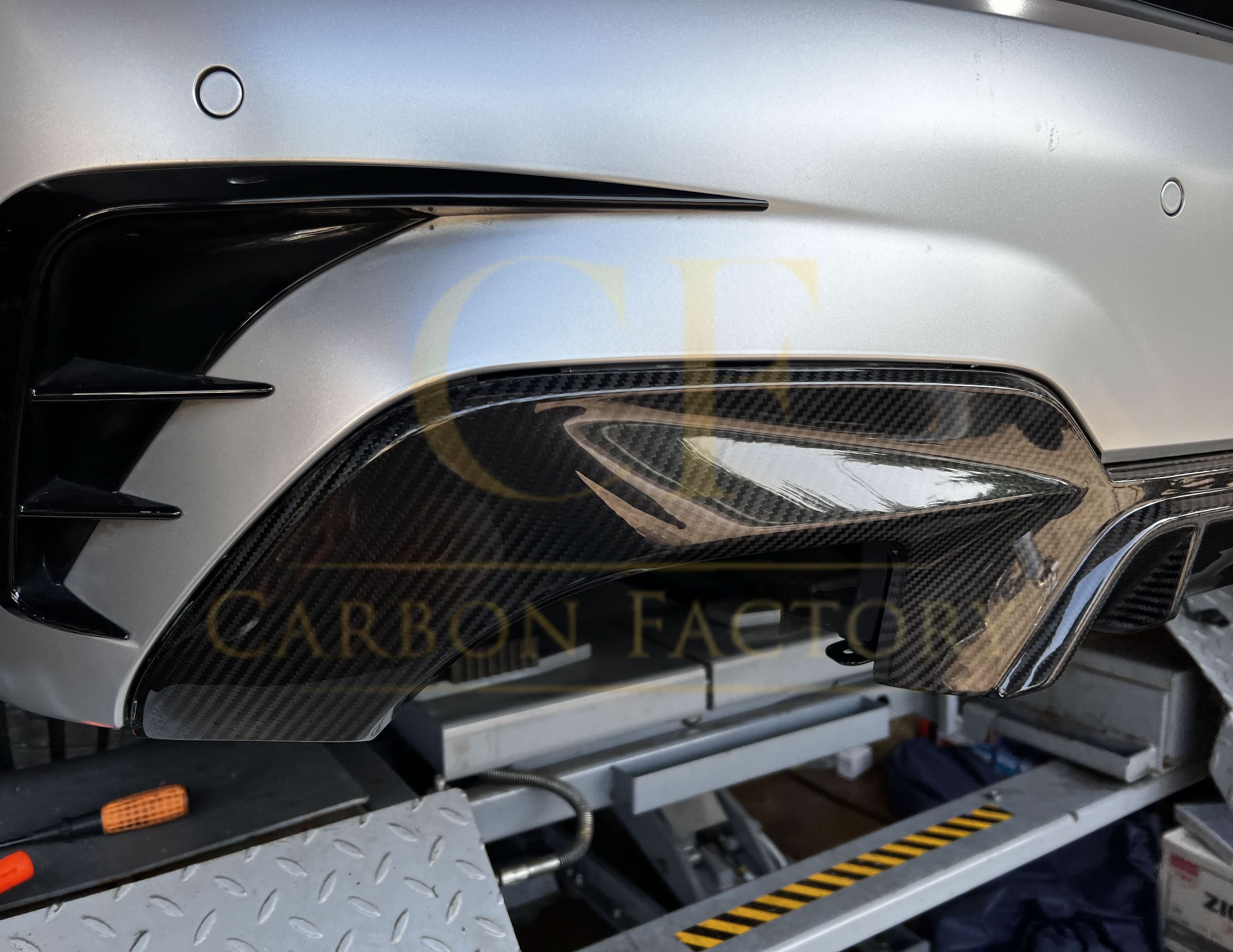 MP Style Pre-Preg Carbon Fibre Rear Diffuser for BMW 3 Series G20 G21 Pre-LCI M Sport 19-22 - Carbon Factory