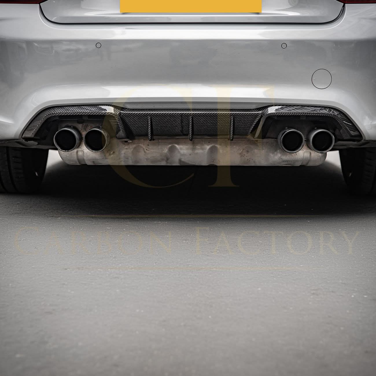 MP Style Pre-Preg Carbon Fibre Rear Diffuser for BMW F87 F87C M2 16-21 - Carbon Factory
