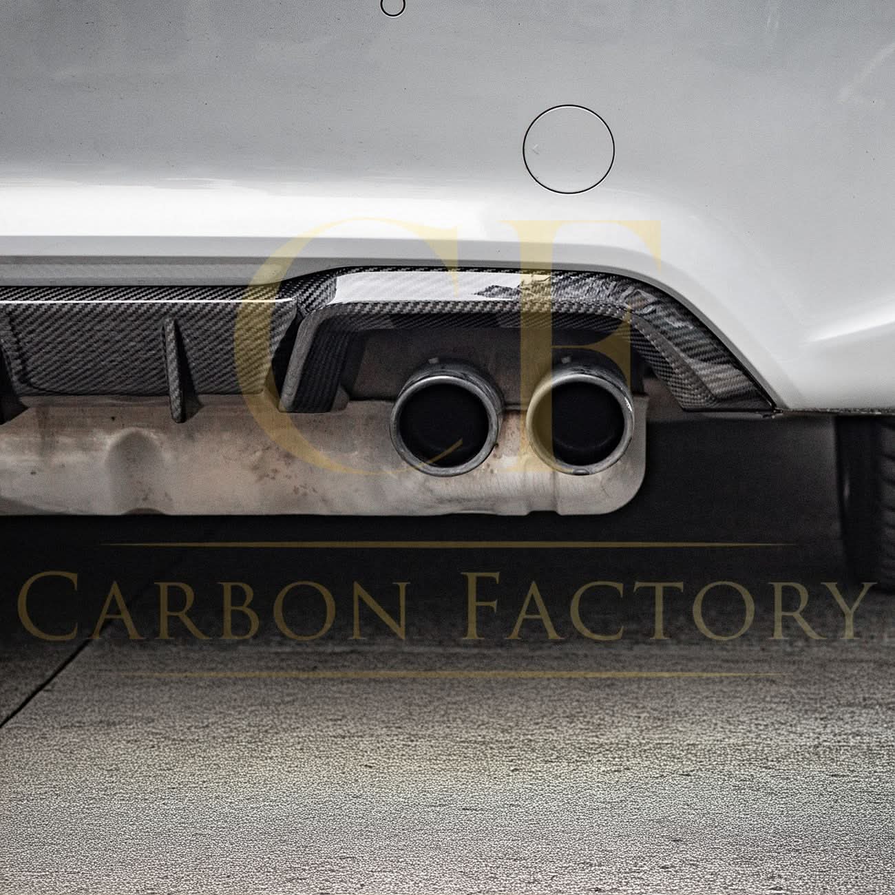 MP Style Pre-Preg Carbon Fibre Rear Diffuser for BMW F87 F87C M2 16-21 - Carbon Factory
