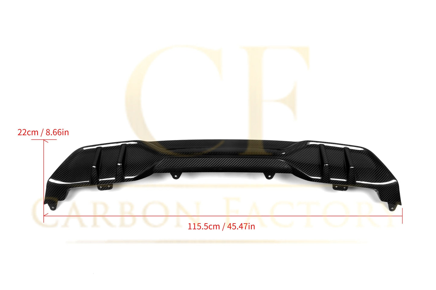 MP Style Pre-Preg Carbon Fibre Rear Diffuser for BMW G05 X5 LCI 23-25 - Carbon Factory