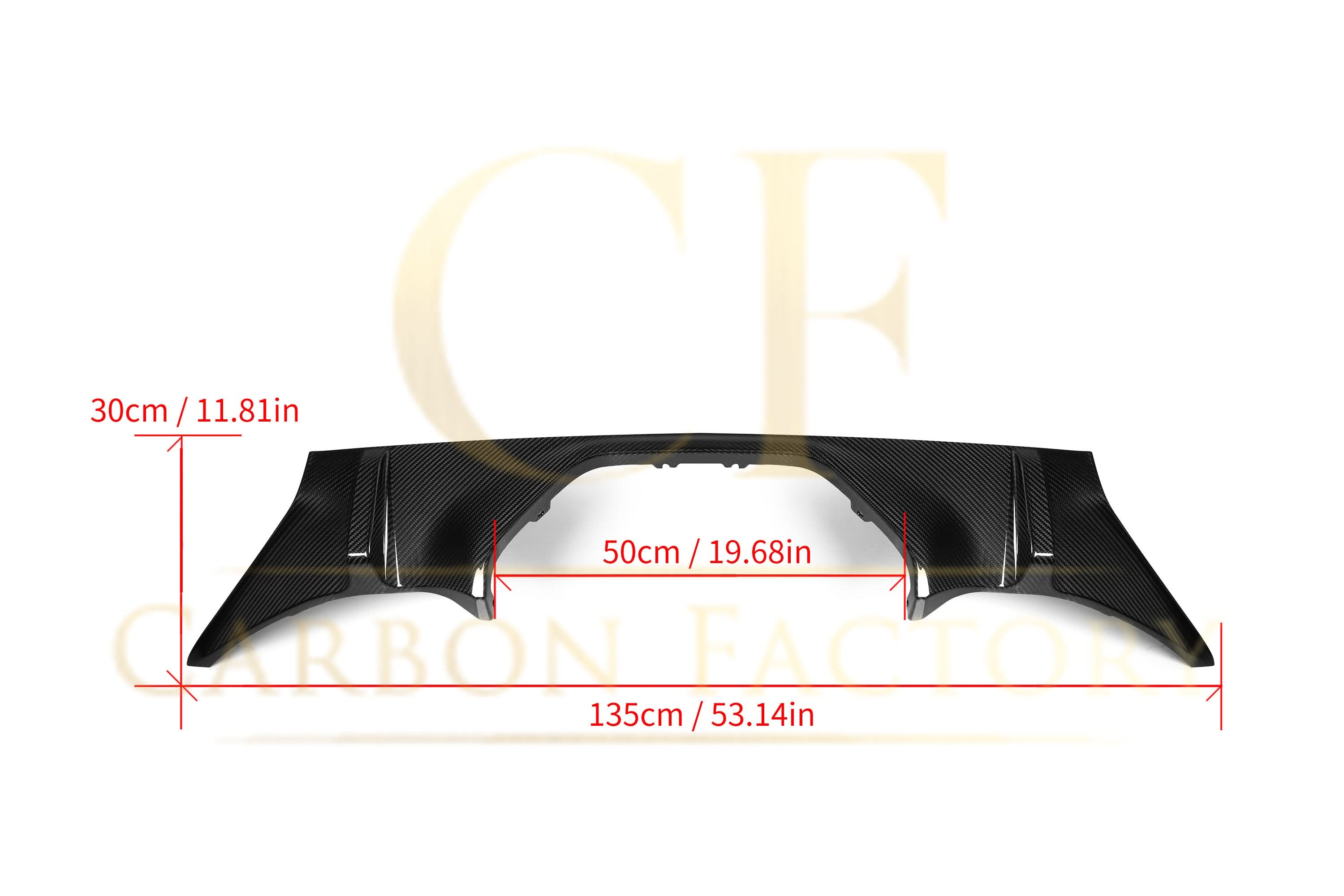 MP Style Pre-Preg Carbon Fibre Rear Diffuser Outer for BMW G87 M2 23-Present - Carbon Factory