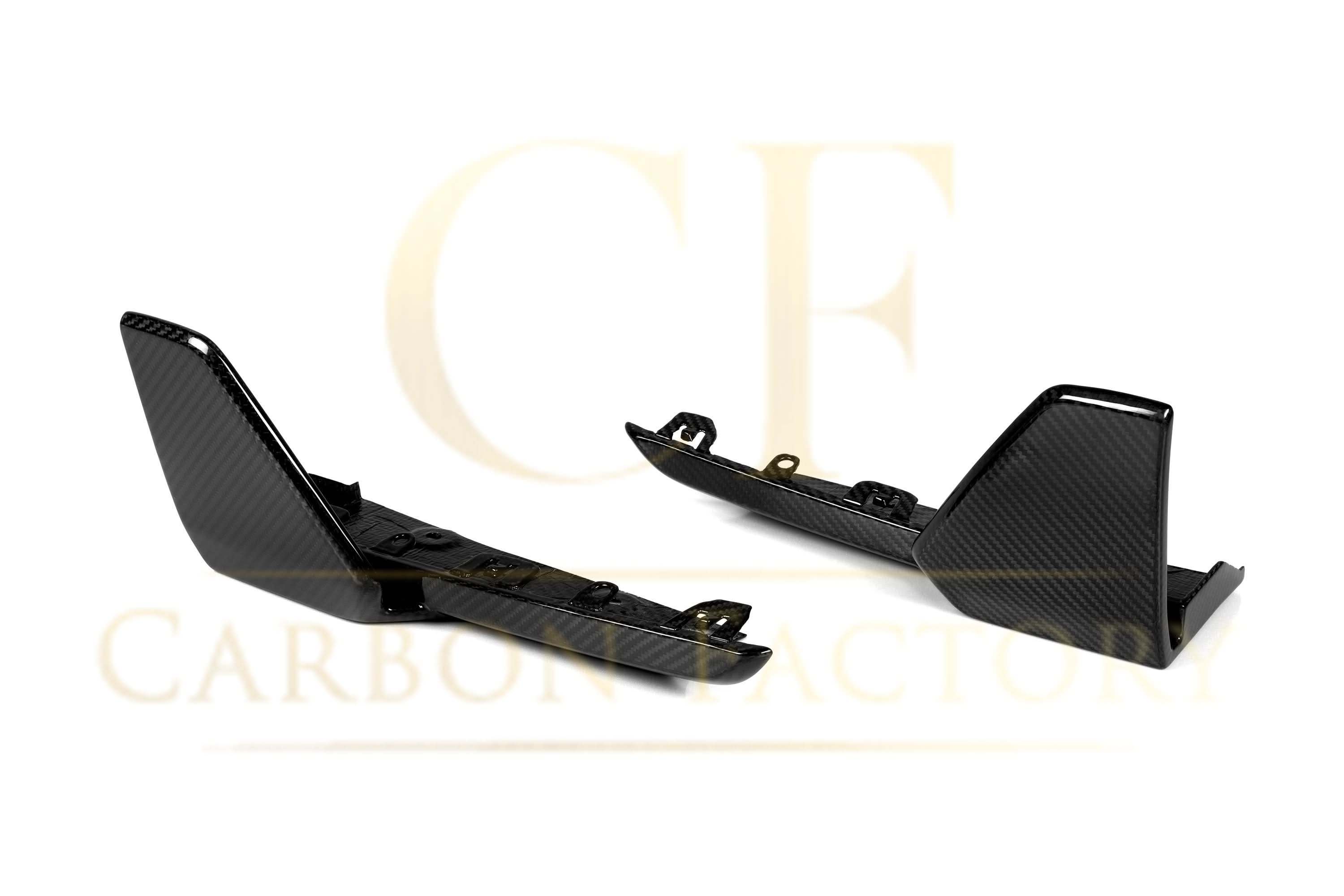 MP Style Pre-Preg Carbon Fibre Rear Side Diffuser for BMW G05 X5 LCI 23-25 - Carbon Factory