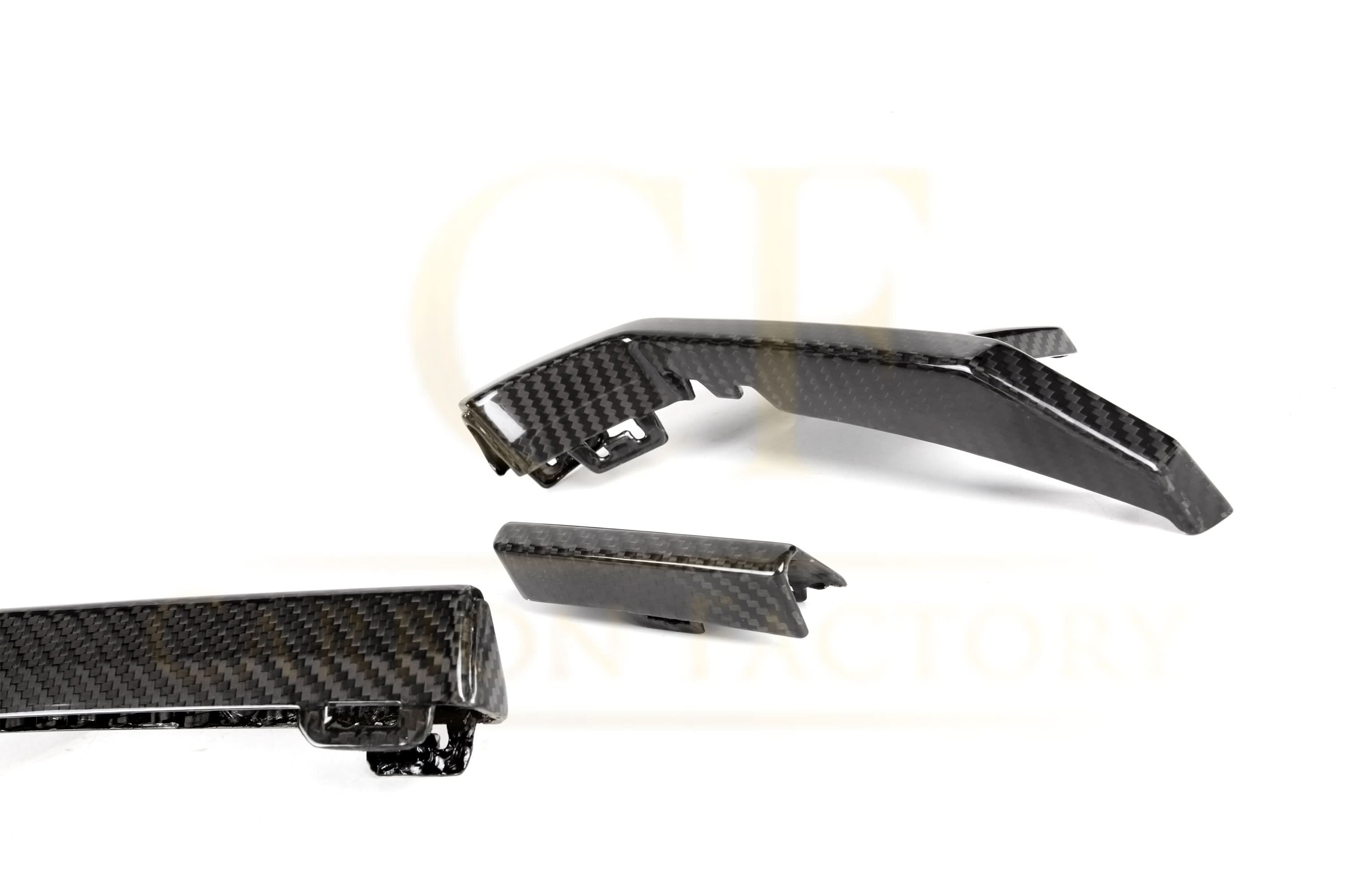 OEM Style Pre-Preg Carbon Fibre Diffuser Trim for BMW G80 M3 G82 G83 M4 21-Present - Carbon Factory