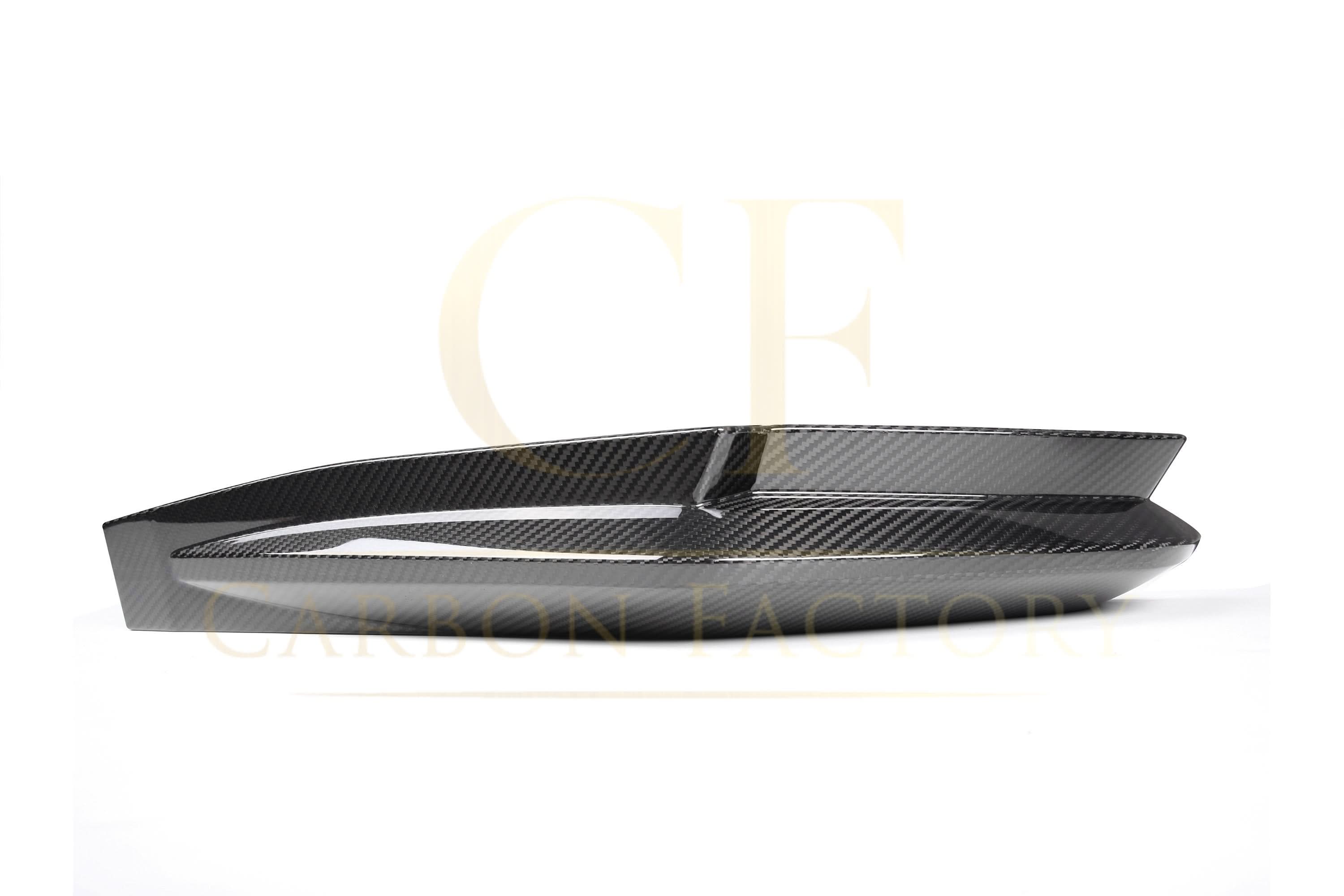 OEM Style Pre-Preg Carbon Fibre Rear Bumper Spats for BMW G80 M3 21-Present - Carbon Factory