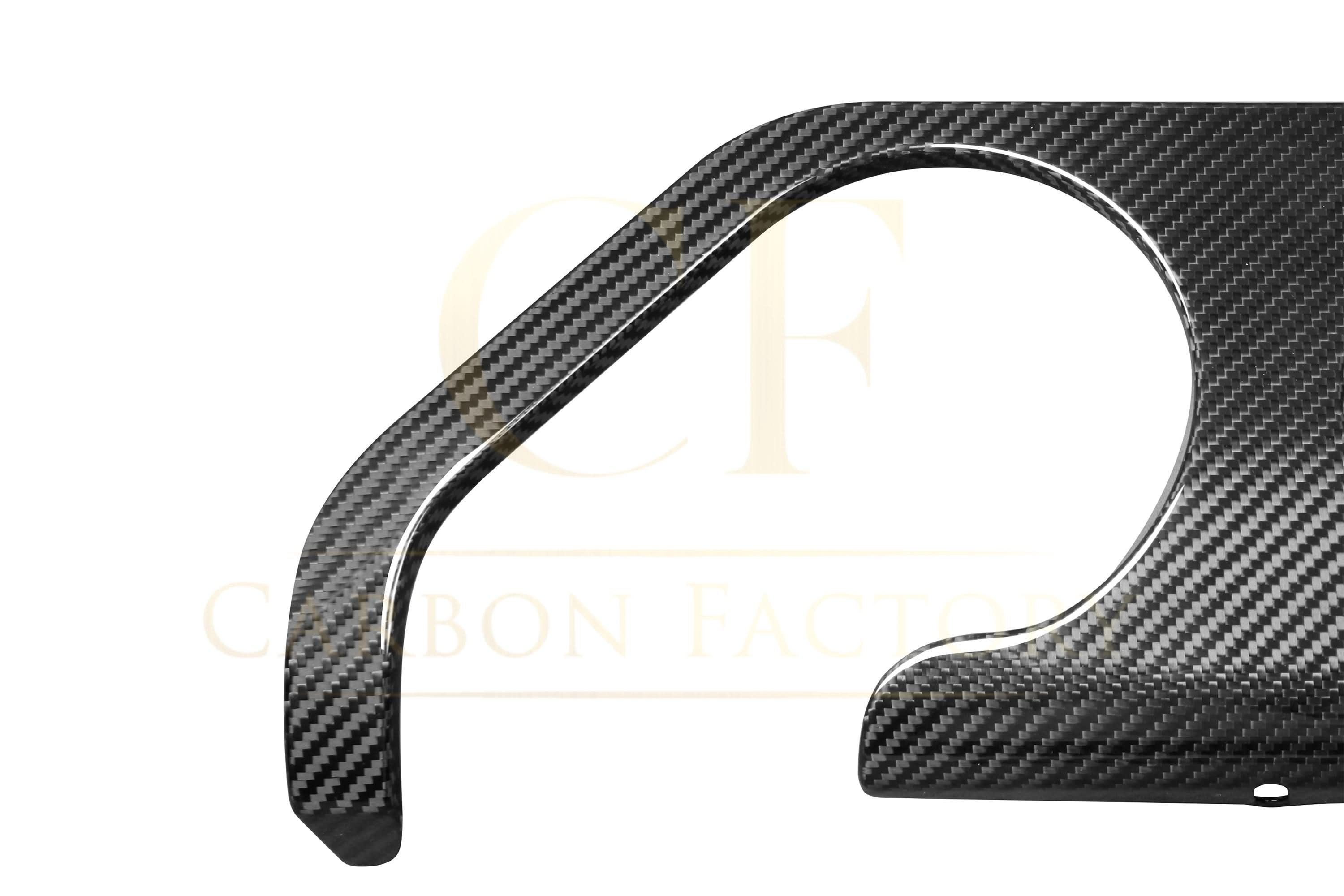 Pre-Preg Carbon Fibre Exhaust Trim for BMW G80 M3 G82 G83 M4 21-Present - Carbon Factory