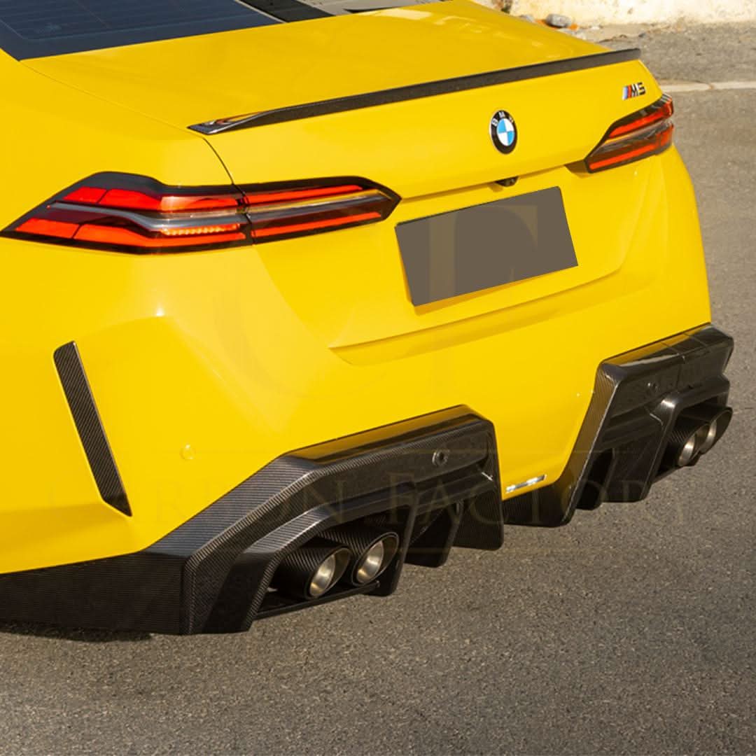 SQ-A Style Pre-Preg Carbon Fibre Rear Diffuser for BMW G90 G99 M5 2025-Present - Carbon Factory