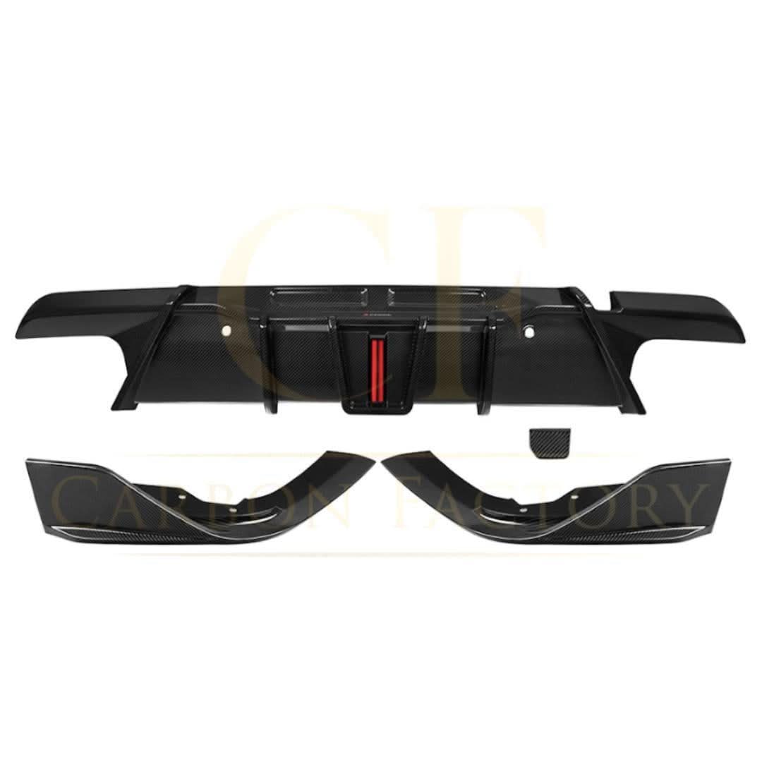 SQ Style Pre-preg Carbon Fibre Rear Diffuser for BMW F96 X6M 20-Present - Carbon Factory