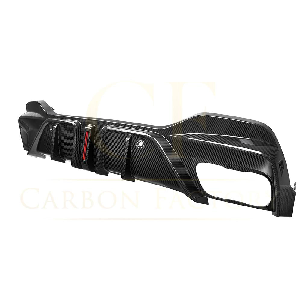 SQ Style Pre-preg Carbon Fibre Rear Diffuser for BMW G06 LCI X6 20-Present - Carbon Factory